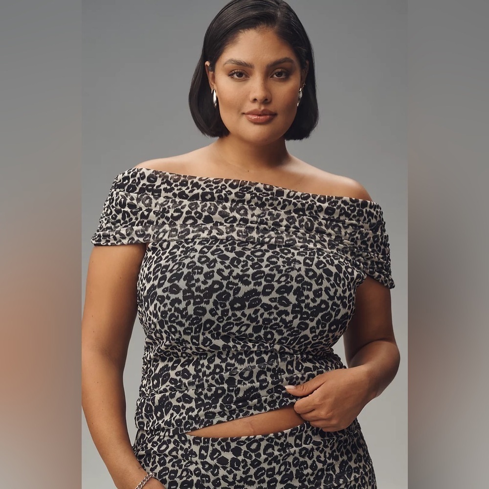 NWT Size 2X - Anthropologie Maeve Off-The-Shoulder Top